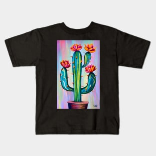 Cactus art Kids T-Shirt